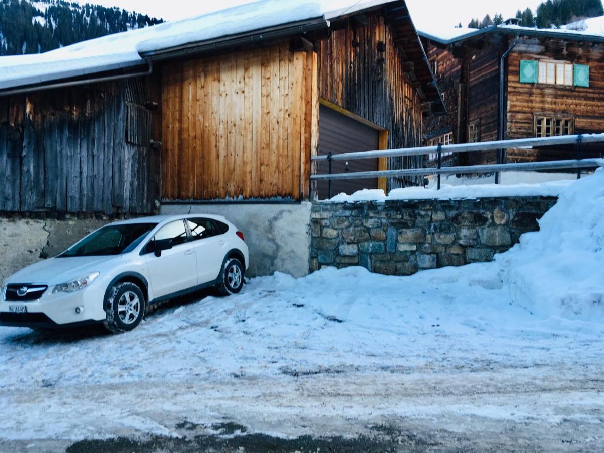 Casa Nacla Sedrun/Surrein Lägenhet Exteriör bild