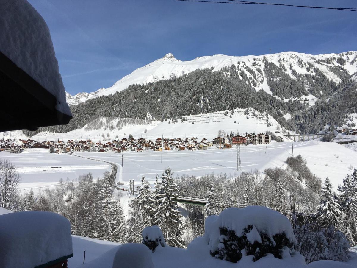 Casa Nacla Sedrun/Surrein Lägenhet Exteriör bild