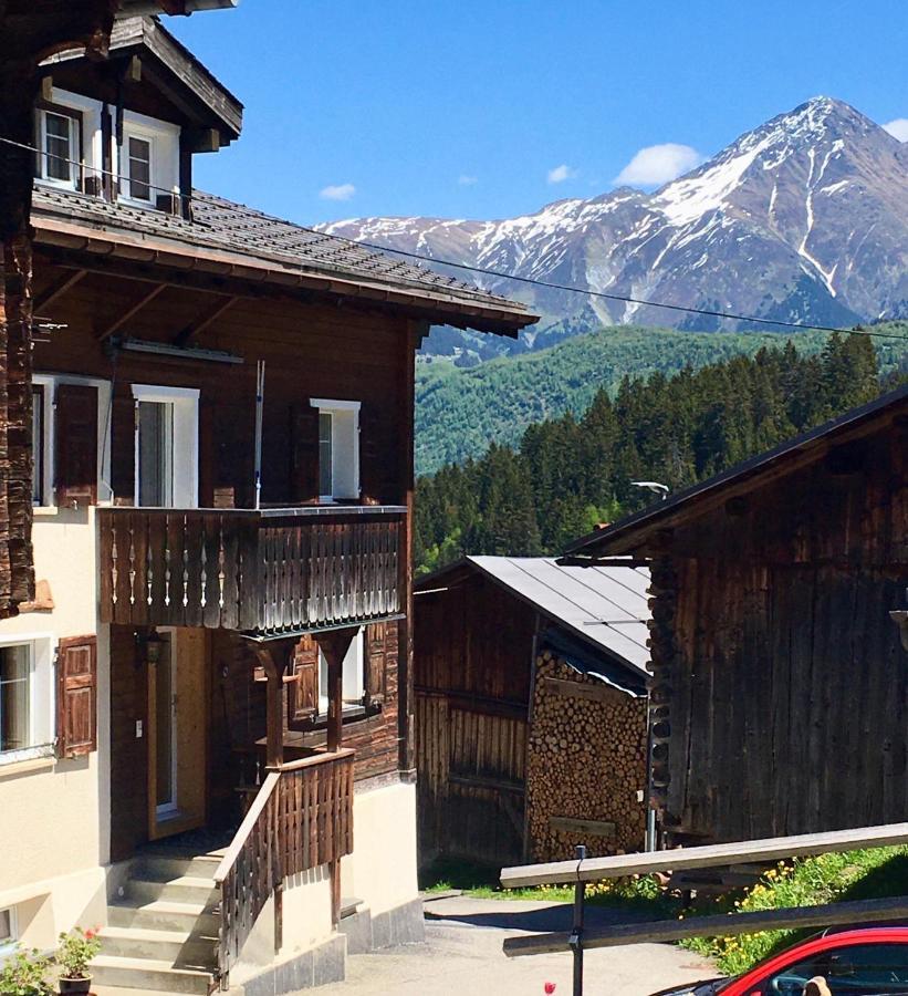 Casa Nacla Sedrun/Surrein Lägenhet Exteriör bild