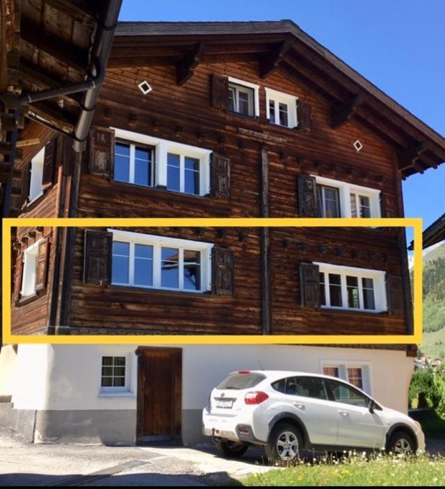 Casa Nacla Sedrun/Surrein Lägenhet Exteriör bild