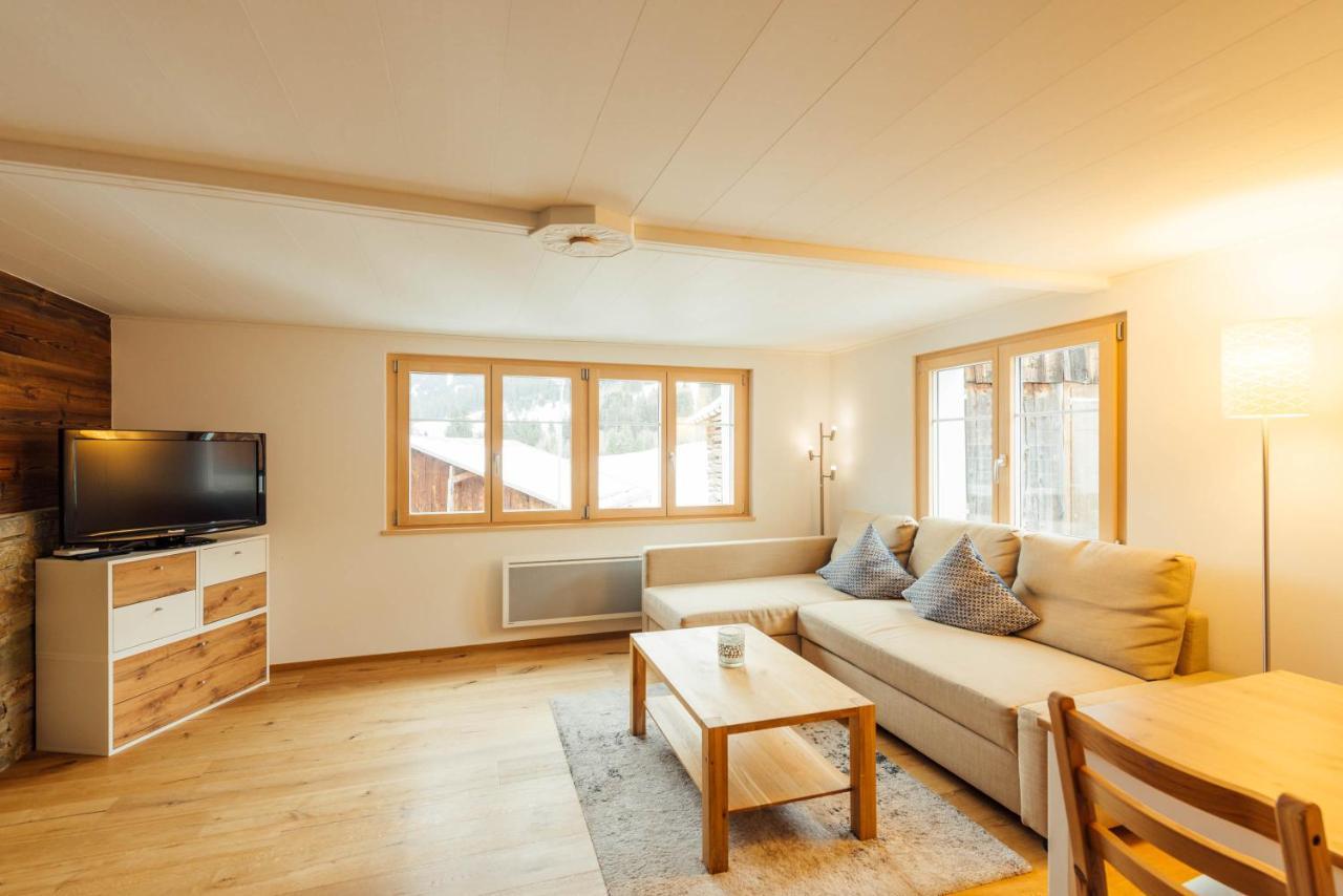 Casa Nacla Sedrun/Surrein Lägenhet Exteriör bild