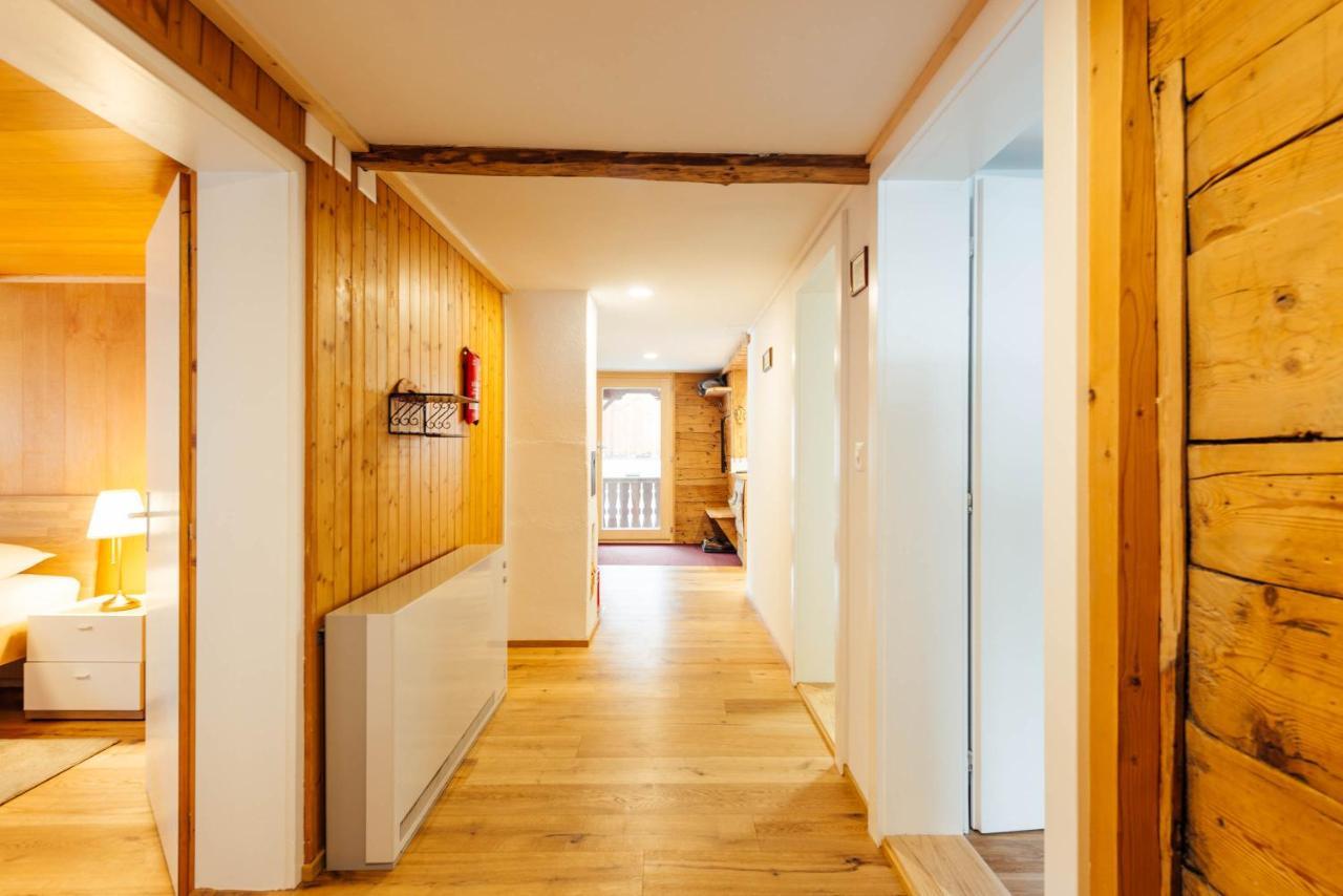 Casa Nacla Sedrun/Surrein Lägenhet Exteriör bild