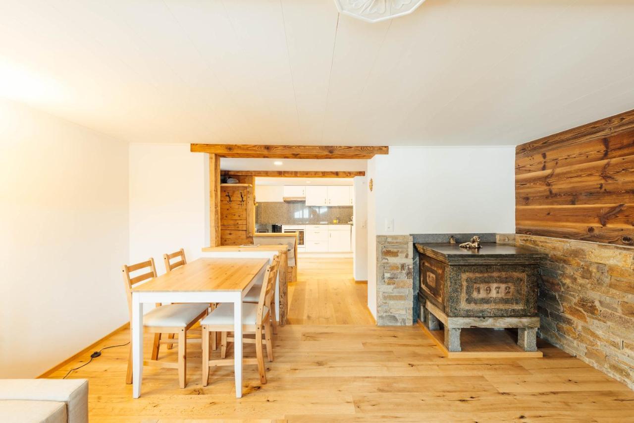 Casa Nacla Sedrun/Surrein Lägenhet Exteriör bild