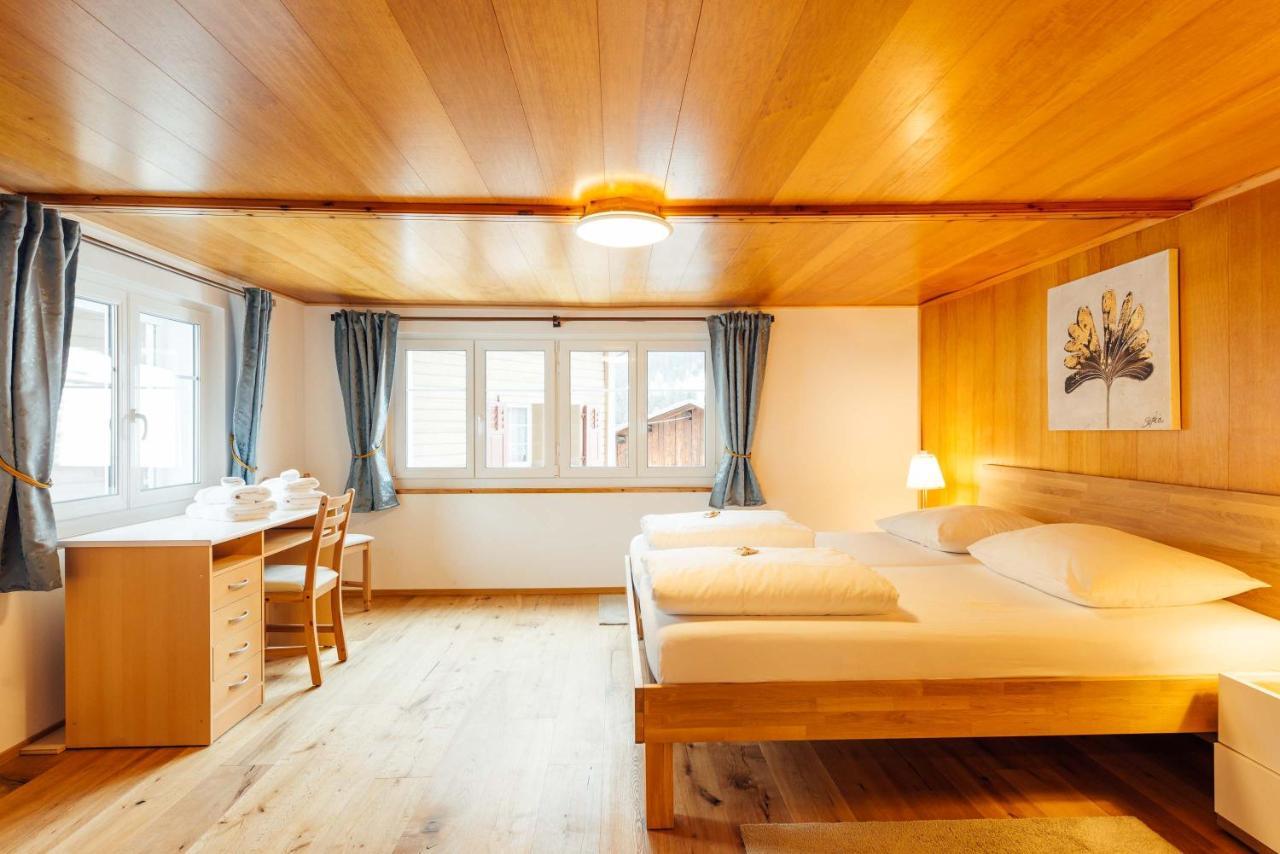 Casa Nacla Sedrun/Surrein Lägenhet Exteriör bild