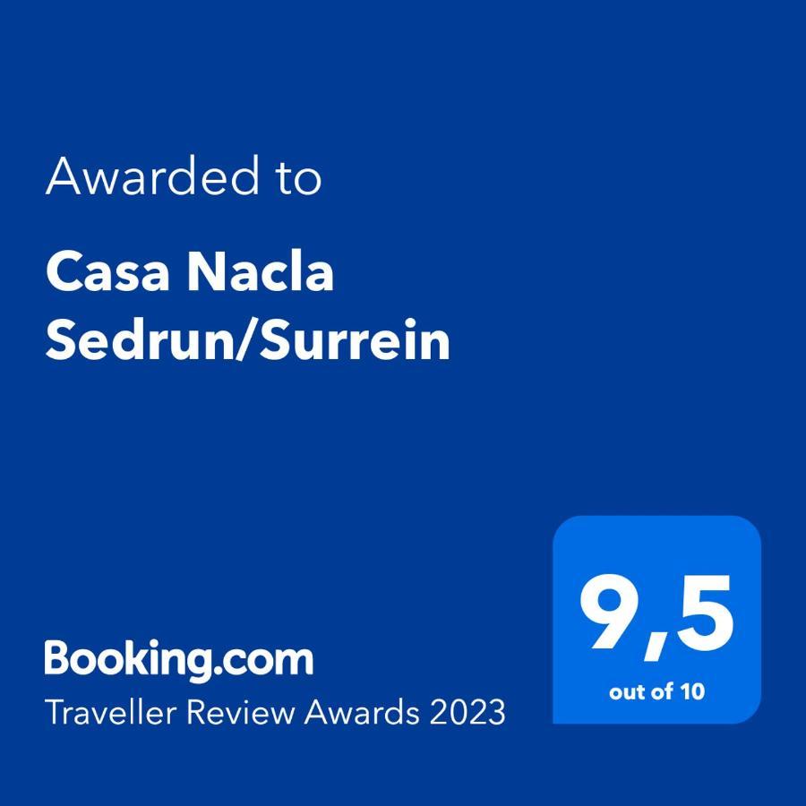 Casa Nacla Sedrun/Surrein Lägenhet Exteriör bild